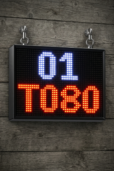 LED Counter Display 32x32