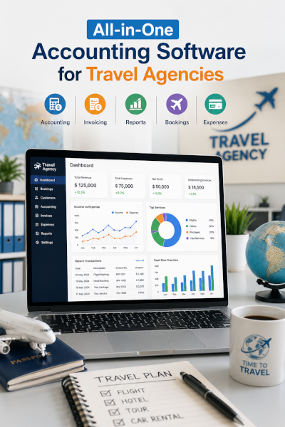 All-in-One Accounting Software for Travel Agencies